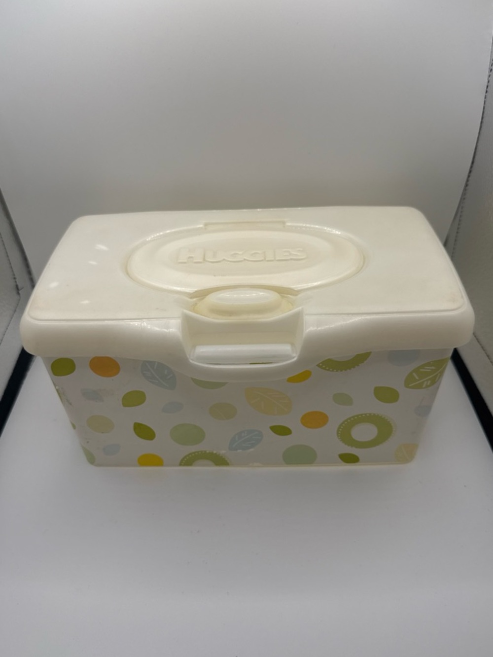 Huggies Baby Wipes Storage Case with pop up lid